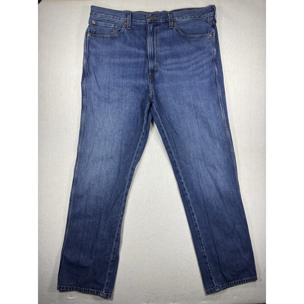 Levi‎ Strauss Signature Classic Cowboy Bootcut Denim Blue Jeans Men's 38X32